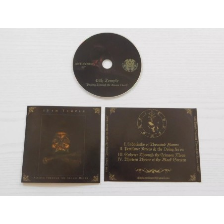 13th Temple - Passing Through The Arcane Death CD